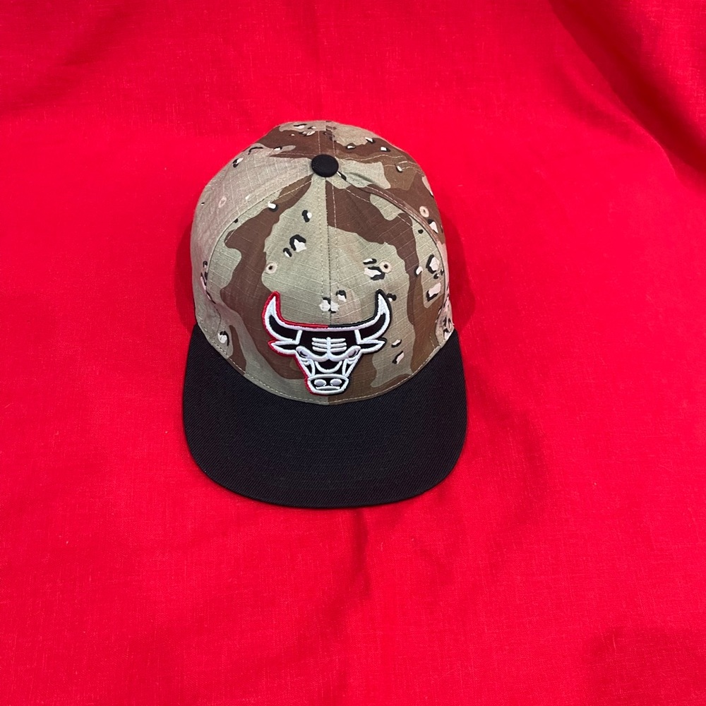 Chicago bulls camo snapback